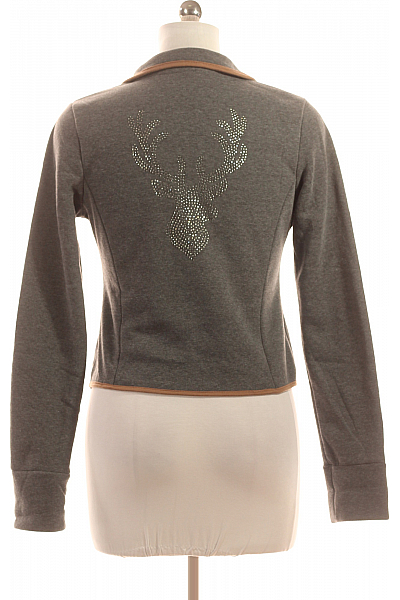 Krátký Dámský Kabát Šedý COLLOSEUM Vel. M