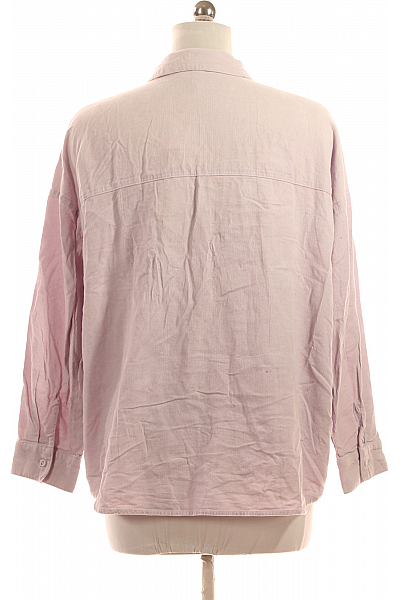 Riflová Dámská Košile Fialová Vel. L