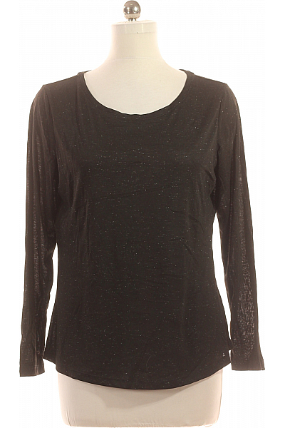 Jednoduché Dámské Tričko Černé Vel. 44