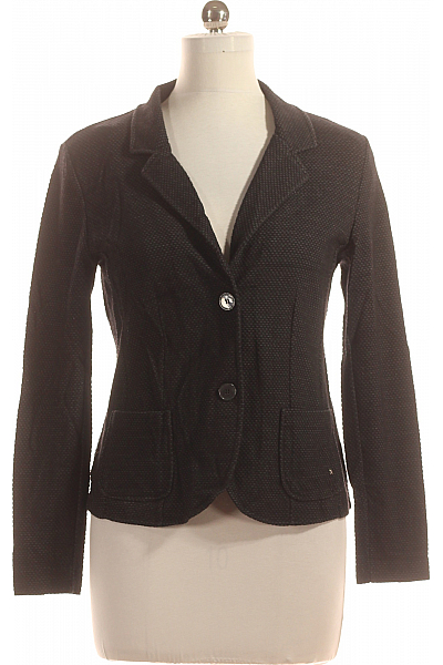 Dámské Sako Černý Cartoon Second Hand Vel. 40