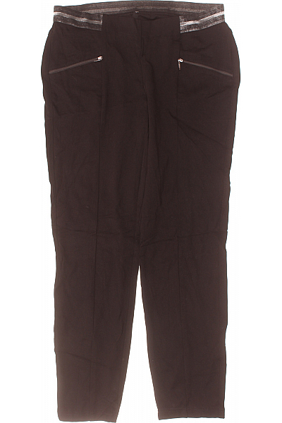 Dámské Kalhoty Černé Second Hand Vel. 44