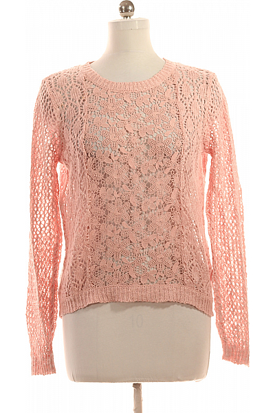 Gina Dámský Svetr Růžový Second Hand Vel. 40