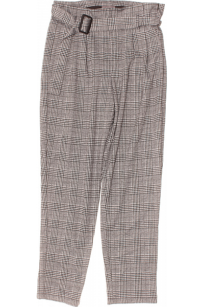 Dámské Kalhoty Černobílé YESSICA