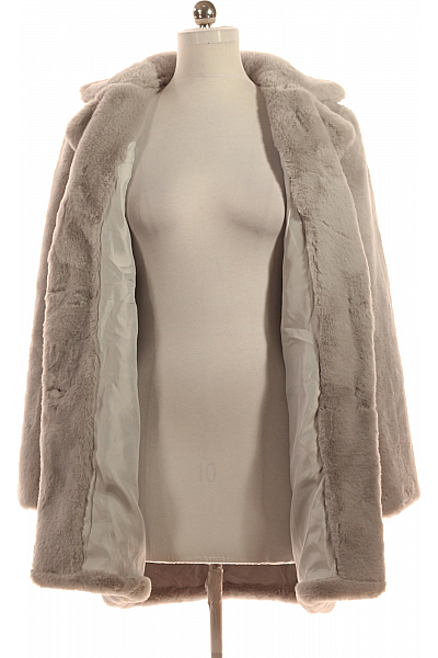 Dámský Kožich Šedý Vel. M/L