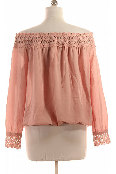 Shein  Halenka Jednobarevná Růžová Vel. XXL