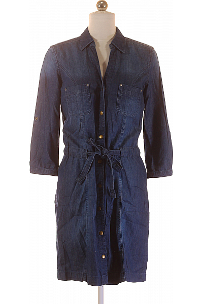 BONPRIX Šaty Modré Vel. 36