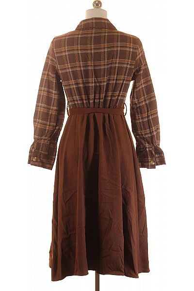 Košilové  Šaty Hnědé Shein Vel.  34