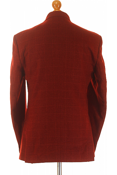 Pánské Sako Hnědé Second hand Vel. 40