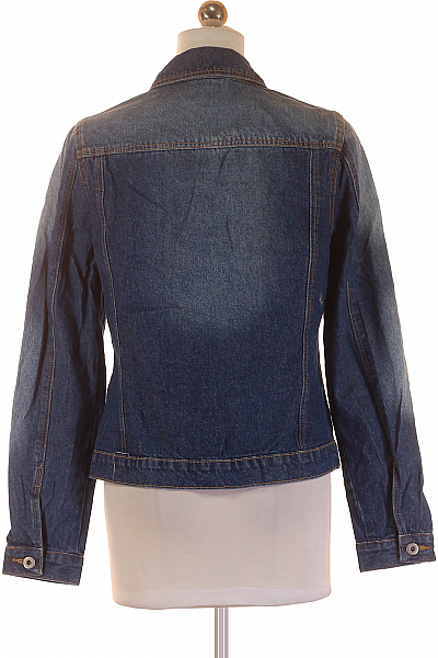 Dámská Bunda Modrá Vel.  34