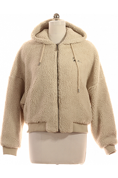 Dámský Kožich Béžový Vel. M