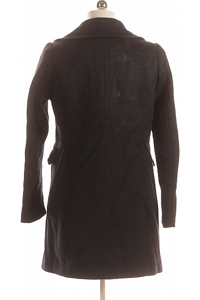 Krátký Dámský Kabát Modrý Vel. 38