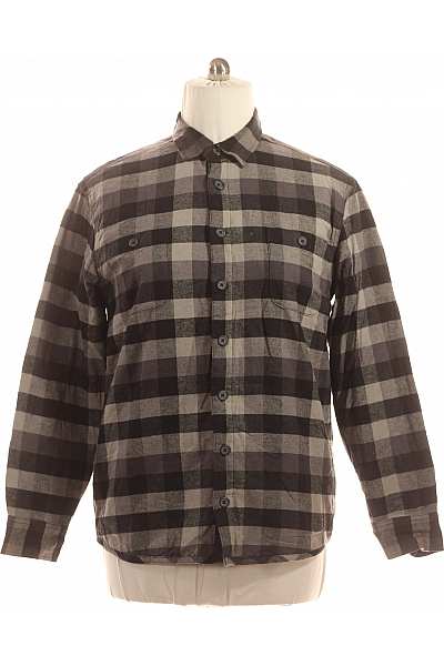 Straight Up Pánský Kabát Šedý Vel. L