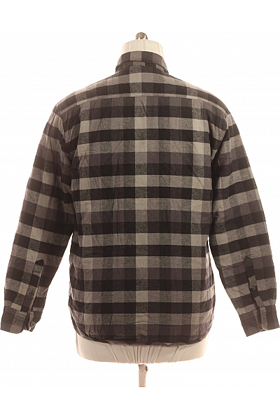 Straight Up Pánský Kabát Šedý Vel. L