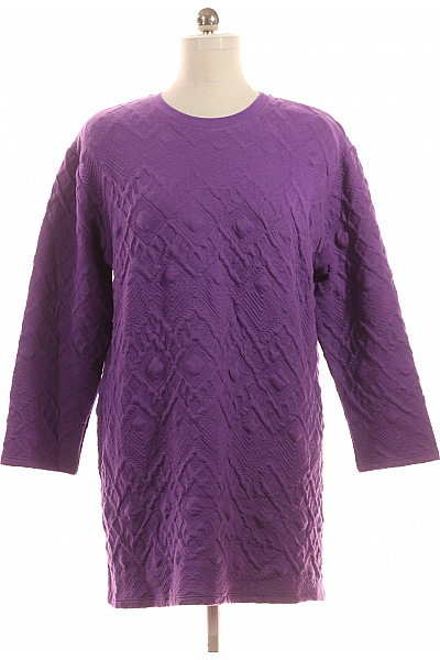 ZARA Dámská Mikina Bez Zapínání Fialová Vel. M