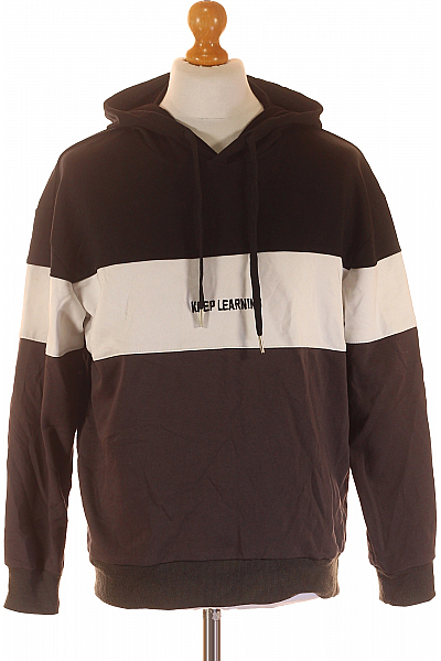 Shein Pánská Mikina Bez Zapínání Barevná Second Hand Vel. L