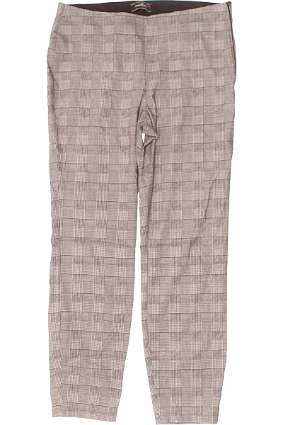 Dámské Kalhoty Rovné Šedé