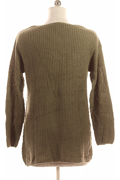 Dámský Pulovr Zelený Takko Vel. M