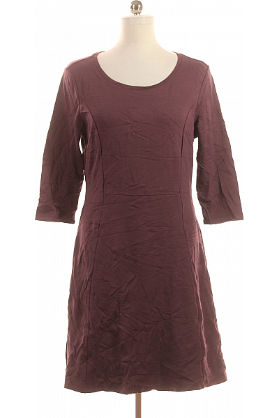 Street One Společenské  Šaty Fialové Second Hand Vel.  42