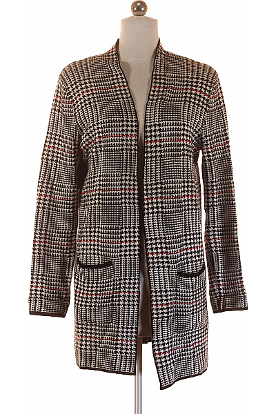 Dámský Svetr Černobílý Second Hand Vel. S