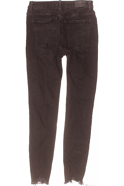 Bershka Dámské úzké Černé Vel. 38