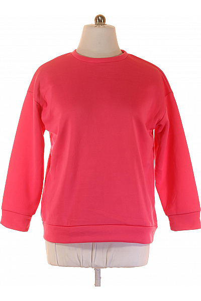 Dámská Mikina Bez Zapínání Růžová Shein Vel. L