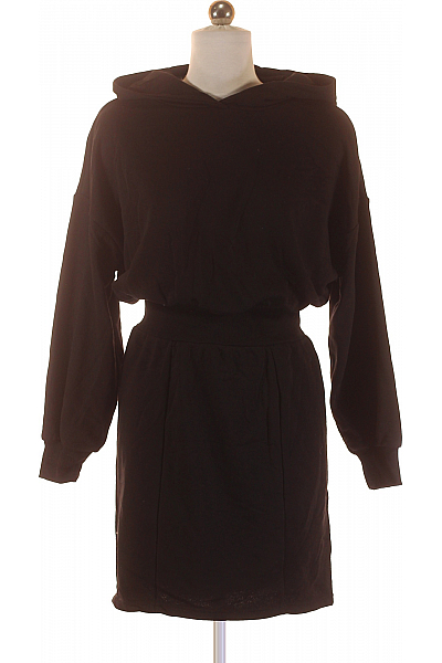  Mikinové Šaty Černé Les Lunes Second Hand Vel. XS