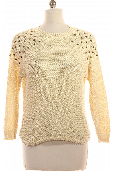 Dámský Svetr Bílý ATMOSPHERE Vel. 40