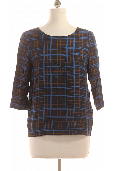 Vzorovaná  Halenka Modrá Yest Vel. 38