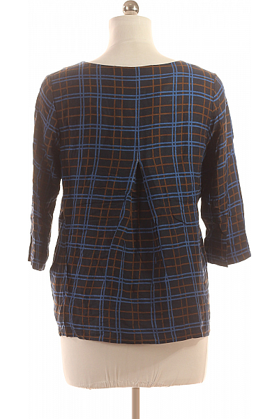 Vzorovaná  Halenka Modrá Yest Vel. 38