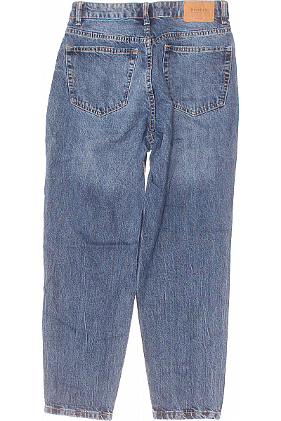 Bershka Boyfriend Dámské Džíny Modré Vel.  38