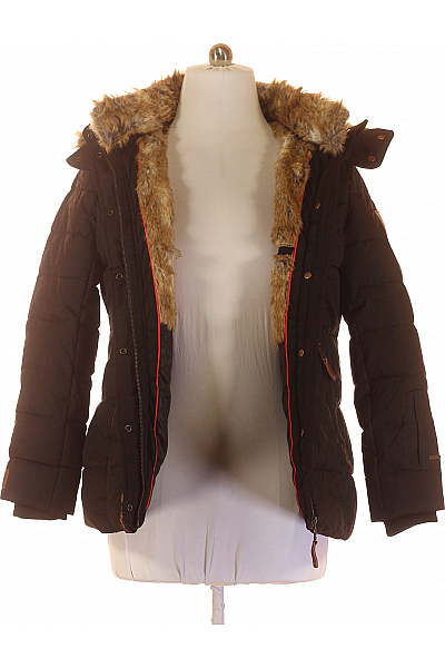 MARIKOO Zimní Dámská Bunda Černá Second hand Vel. XL