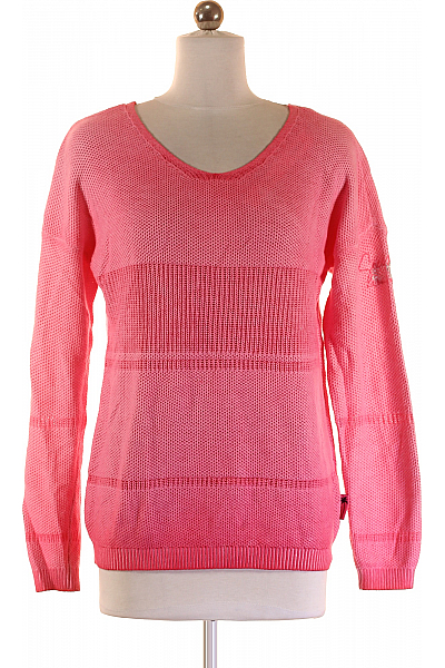  Halenka Pletená Růžová Second Hand Vel. 36