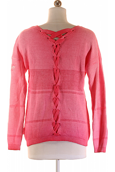  Halenka Pletená Růžová Second hand Vel. 36