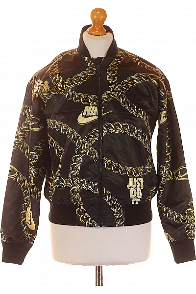 Pánská Bunda Černá Nike Vel. S