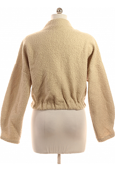 Krátký Dámský Kabát Béžový My Haily S Second hand Vel. XL
