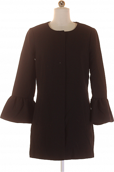 Dámský Kabát Černý ONLY Second Hand Vel. S