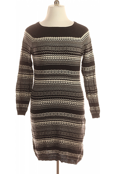 Šaty Černobílé Vel. L