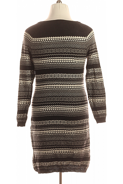 Šaty Černobílé Vel. L