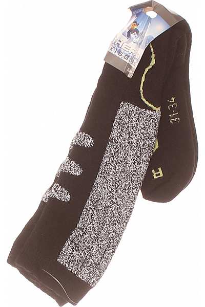  Ponožky Černé Outlet Vel. 31/34