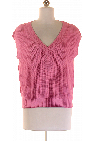 Amisu Kratká Dámská Vesta Růžová Vel. XS