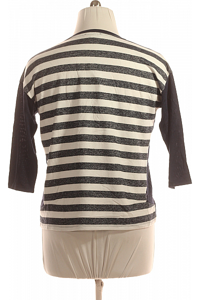  Halenka Pletená Modrá Vel. L