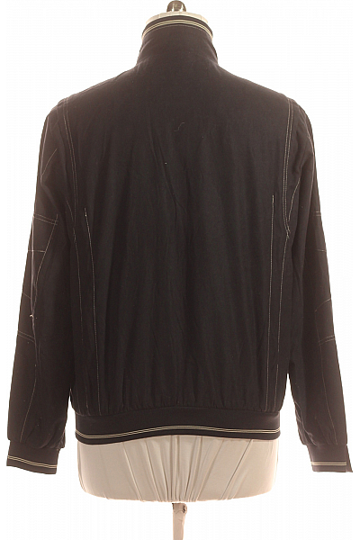 Pánská Přechodné Bundy Černá Second hand Vel. 52