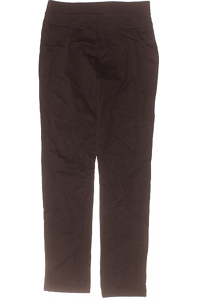 Dámské Kalhoty Rovné Černé Canda Vel. 36