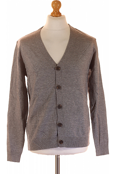 Pánský Cardigan Šedý Vel. M