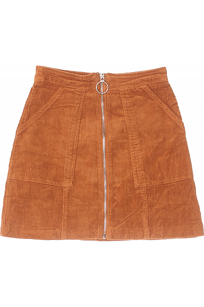 Sukně Hnědá FB SISTER Second hand Vel. XS