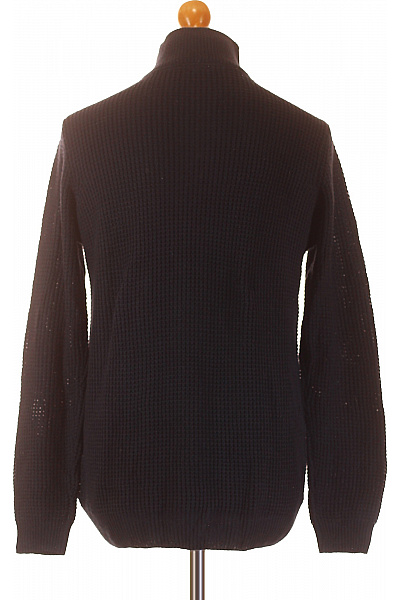 Pánský Svetr Modrý Livergy Second hand Vel. 48/50