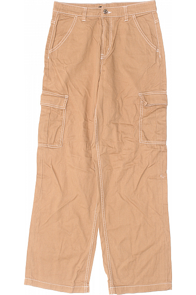 Dámské Kalhoty Hnědé Vel. 38