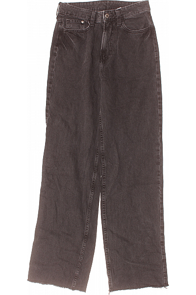 Boyfriend Dámské Džíny Černé Second Hand Vel. 36