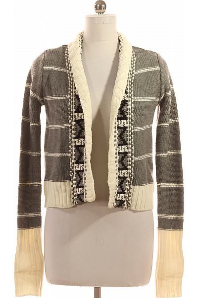 Dámský Cardigan Šedý Madonna Second Hand Vel. M