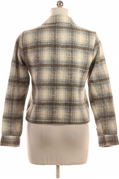 ONLY Dámský Kabát Modrý Second hand Vel. M